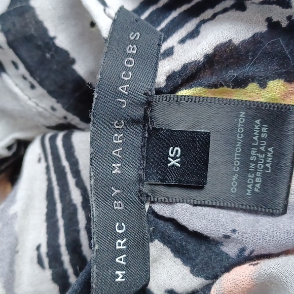 MARC by Marc Jacobs Stingray Grey Fine Cotton Relaxed Fit Top- Sz. XS - Picture 6 of 16